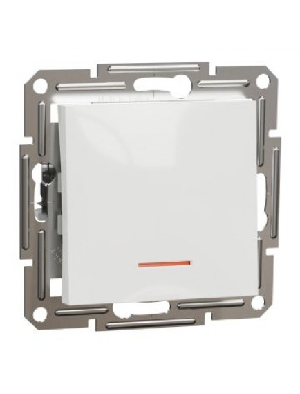 Schneider Asfora – Işıklı Anahtar – Beyaz