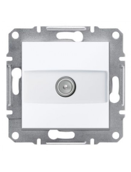 Schneider Asfora – Sonlu TV Prizi, 1dB – Beyaz