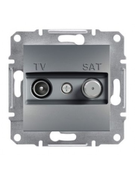 Schneider Asfora – Sonlu TV-SAT Prizi, 1dB – Çelik