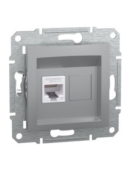 Schneider Asfora – Tekli RJ45 Cat6 UTP – Alüminyum