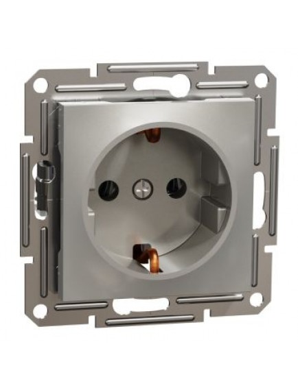 Schneider Asfora – Topraklı Priz, 16A – Bronz