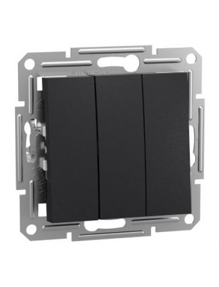 Schneider Asfora – Üçlü Anahtar – Antrasit