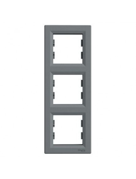 Schneider Asfora – Üçlü Çerçeve Dikey – Çelik