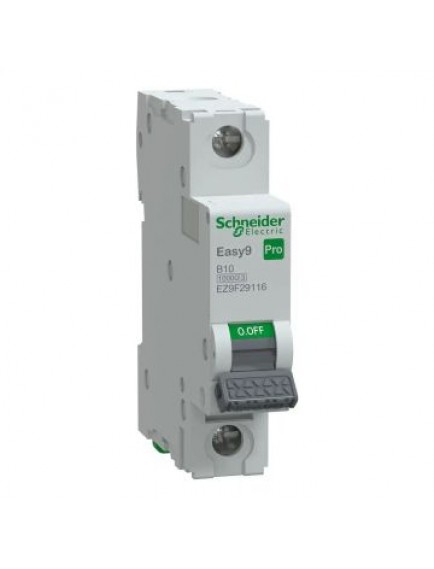 Otomatik Sigorta, Easy9 Pro, 10kA, B-Eğrisi, 1-Kutup, 16A