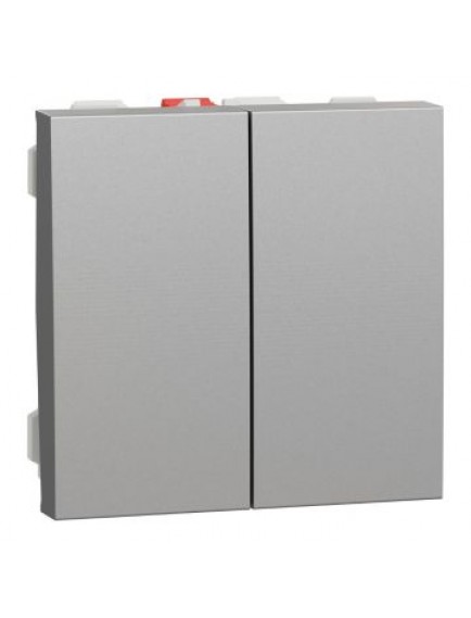 Schneider Yeni Unica, Komütatör 2 modül, Alüminyum
