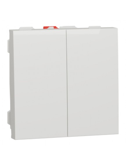 Schneider Yeni Unica, Komütatör 2 modül, Beyaz