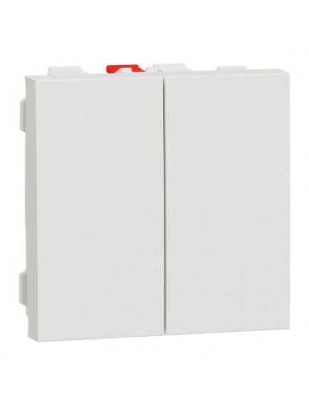 Schneider Yeni Unica, Komütatör Vavien, 2 modül, Beyaz