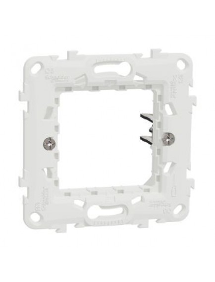 Schneider Yeni Unica, Plastik Montaj Plakası, Tırnaklı, Tekli/2modül