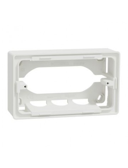 Schneider Yeni Unica Studio 4 modül Sıva-üstü Montaj Kasası Beyaz