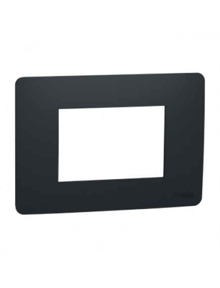 Schneider Yeni Unica, Studio Çerçeve 3 modül, Antrasit