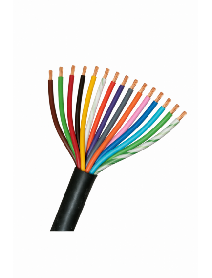 Öznur 14x1.5 PVC İzoleli, Çok Damarlı, İnce Çok Telli Bakır Bükülebilen Bakır İletkenli Kablolar (NYMHY / TTR)