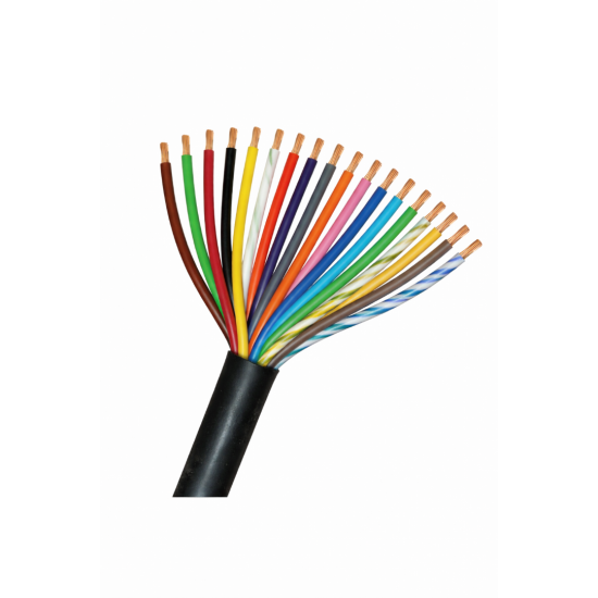 Öznur 19x2.5 PVC İzoleli, Çok Damarlı, İnce Çok Telli Bakır Bükülebilen Bakır İletkenli Kablolar (NYMHY / TTR)