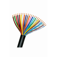 Öznur 24x1.5 PVC İzoleli, Çok Damarlı, İnce Çok Telli Bakır Bükülebilen Bakır İletkenli Kablolar (NYMHY / TTR)