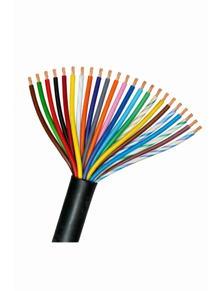 Öznur 24x2.5 PVC İzoleli, Çok Damarlı, İnce Çok Telli Bakır Bükülebilen Bakır İletkenli Kablolar (NYMHY / TTR)