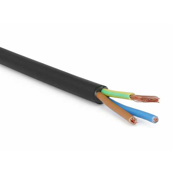 Öznur 3x16 PVC İzoleli, Çok Damarlı, İnce Çok Telli Bakır Bükülebilen Bakır İletkenli Kablolar (NYMHY / TTR)