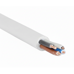 Öznur 4x6 mm² NVV (NYM)  PVC İzoleli, Çok Damarlı, Bir veya Çok Telli Bakır İletkenli Tesisat Kabloları (Antigron)