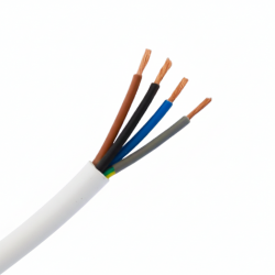 Öznur 4x6 PVC İzoleli, Çok Damarlı, İnce Çok Telli Bakır Bükülebilen Bakır İletkenli Kablolar (NYMHY / TTR)