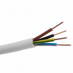 Öznur 5x6 mm² NVV (NYM)  PVC İzoleli, Çok Damarlı, Bir veya Çok Telli Bakır İletkenli Tesisat Kabloları (Antigron)