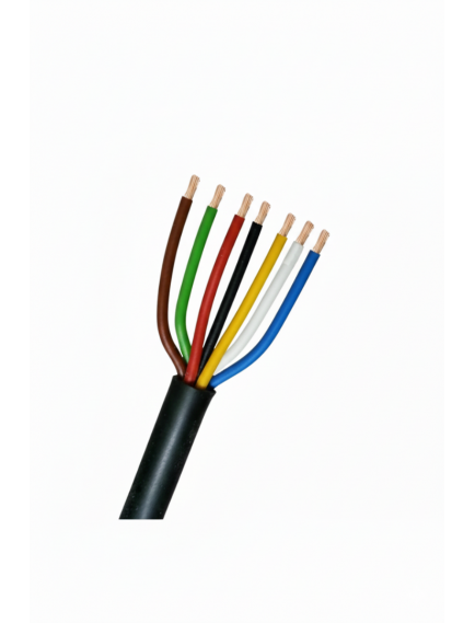 Öznur 7x2.5 PVC İzoleli, Çok Damarlı, İnce Çok Telli Bakır Bükülebilen Bakır İletkenli Kablolar (NYMHY / TTR)