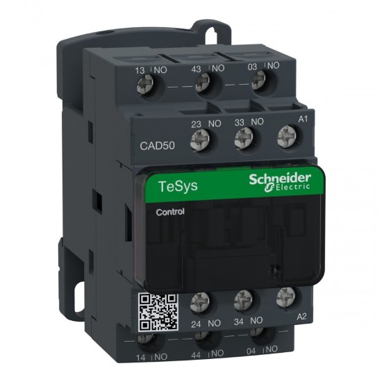 Schneider TeSys D Kontrol Rölesi 5 NA - Endüstriyel Otomasyon ve Güvenlik