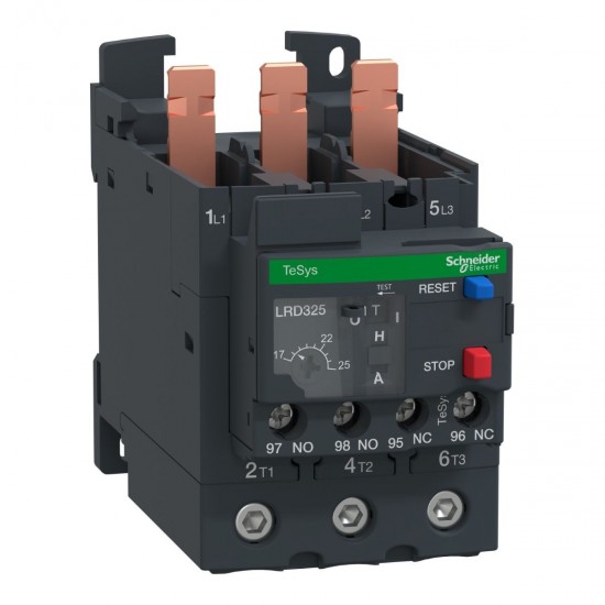 Schneider TeSys LRD Termik Aşırı Yük Rölesi 17-25A, Sınıf 10A Motor Koruma
