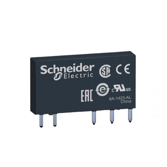 Schneider Harmony Elektromekanik Röle, İnce Arabirim, 6A, 1C/O, 60V DC
