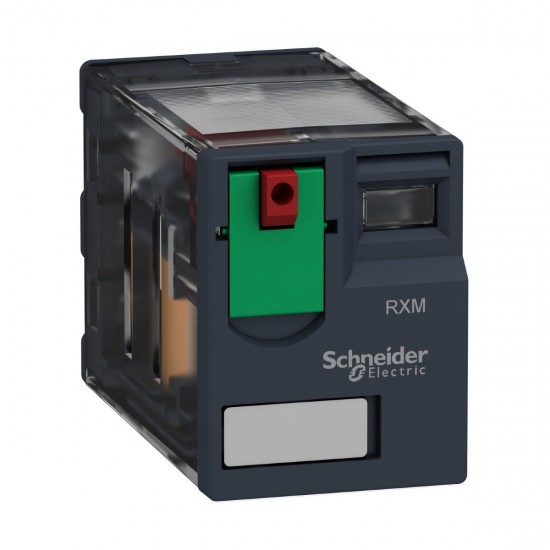 Schneider Harmony Minyatür Fiş Takılabilir Röle 6A 4C/O Kilitlenebilir Test 230V AC