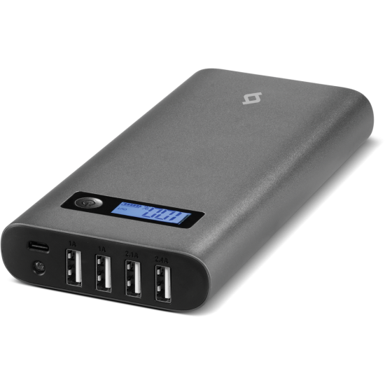 ttec PowerUp Multi 20.800mAh Taşınabilir Şarj Aleti / Powerbank Uzay Grisi