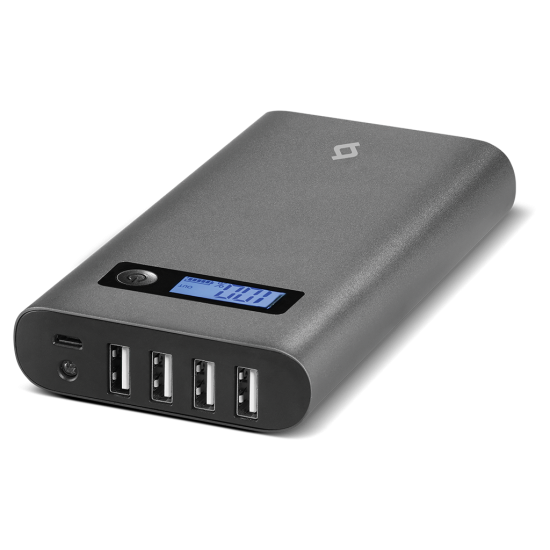 ttec PowerUp Multi 15.600mAh Taşınabilir Şarj Aleti / Powerbank Uzay Grisi