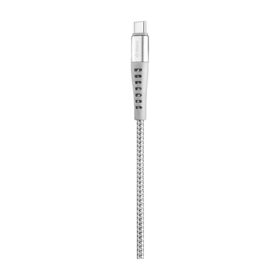 ttec ExtremeCable Ekstra Dayanıklı USB-A - USB-C Şarj Kablosu 150cm Gümüş