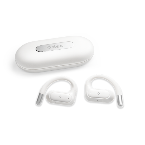 ttec SoundFlow OWS Kablosuz Bluetooth Kulaklık Beyaz