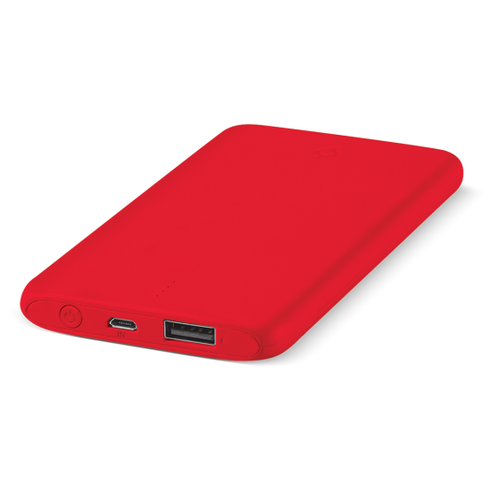 ttec PowerSlim 5.000mAh Taşınabilir Şarj Aleti / Powerbank Kırmızı