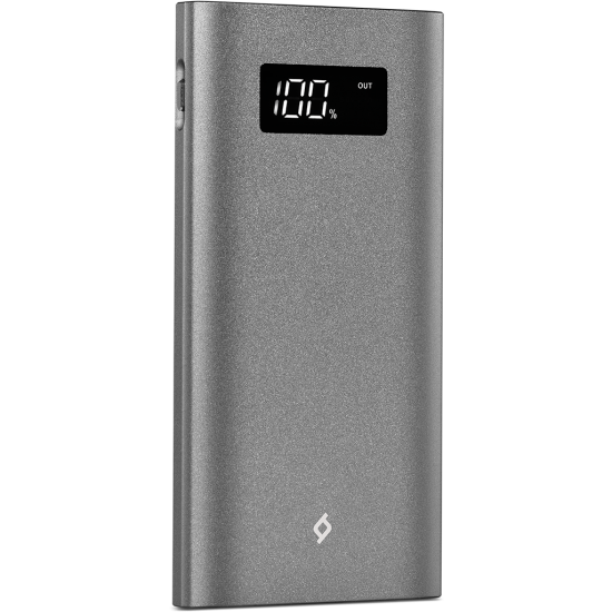 ttec AlumiSlim LCD 7.000mAh Taşınabilir Şarj Aleti / Powerbank Uzay Grisi