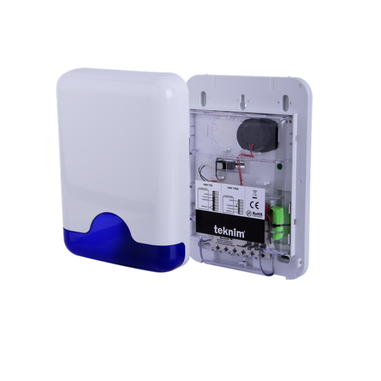 Teknim VAS-741BP Mavi Pencereli Harici Siren