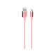 ttec AlumiCable USB-A - Micro USB Şarj Kablosu Roze Altın