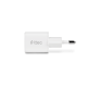 ttec SmartCharger GAN 20W PD Seyahat Hızlı Şarj Aleti + USB-C - USB-C 3A Kablo Beyaz