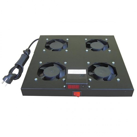 Formrack 4 Lü Fan Modülü Dijital Termostatlı -