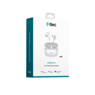 ttec AirBeat Pro Gerçek Kablosuz TWS Bluetooth Kulaklık-2KM161 Beyaz