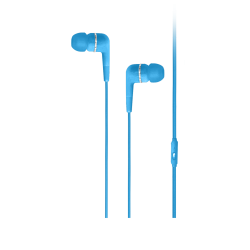 Taks E10 Mikrofonlu Kulak İçi Kulaklık Silikonlu Mavi