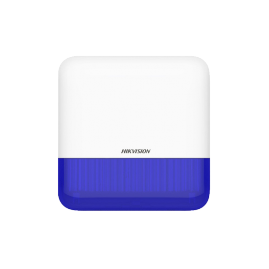 Hikvision DS-PS1-E-WE Dış Ortam Siren - Hırsız Alarm (AX Pro) Mavi