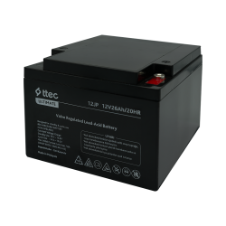 ttec 12JP 12V 26Ah Bakımsız Kuru Akü (TSS)