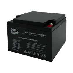 ttec 12JP 12V 26Ah BASE Bakımsız Kuru Akü (TSS)
