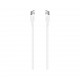 ttec USB-C - USB-C 120cm 60W PD/QC Hızlı Şarj/Data Kablosu Beyaz Beyaz