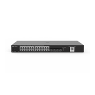 Reyee RG-NBS3100-24GT4SFP-P-V2 24 Portlu, 10/100/1000 Gigabit, L2 Yönetilebilir Switch, 4 SFP, 24 Port PoE+ (370W)
