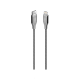 ttec AlumiCable USB-C - Lightning Hızlı Şarj Kablosu 150cm Uzay Grisi
