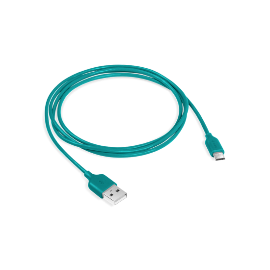 ttec USB-A - Micro USB Kablosu-- Turkuaz