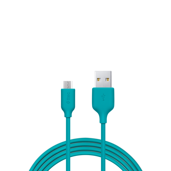 ttec USB-A - Micro USB Kablosu-- Turkuaz