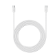 ttec USB-C - USB-C 100cm 60W PD Örgü Hızlı Şarj/Data Kablosu Beyaz