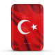 ttec ArtPower Türk Bayrağı 10.000 mAh Taşınabilir Şarj Aleti / Powerbank Siyah
