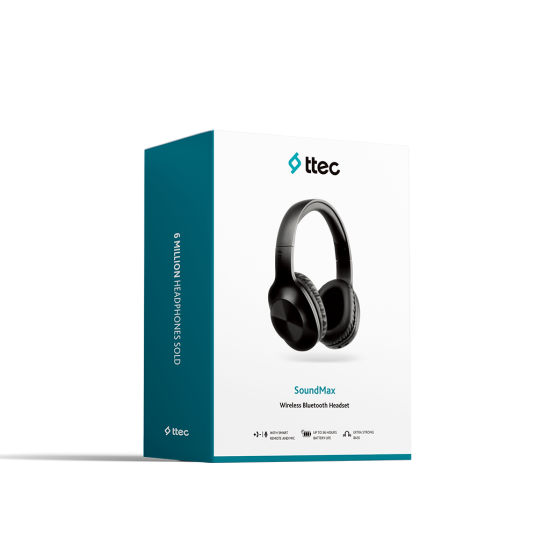 ttec SoundMax Kulaküstü Kablosuz Bluetooth Kulaklık Beyaz